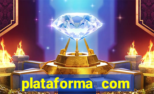 plataforma com chuva de dinheiro